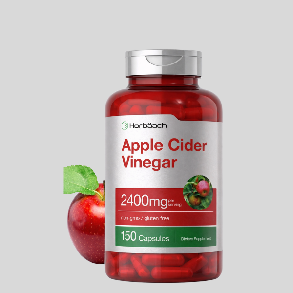 Apple Cider Vinegar Capsules – 2400mg per Serving (150 Capsules)